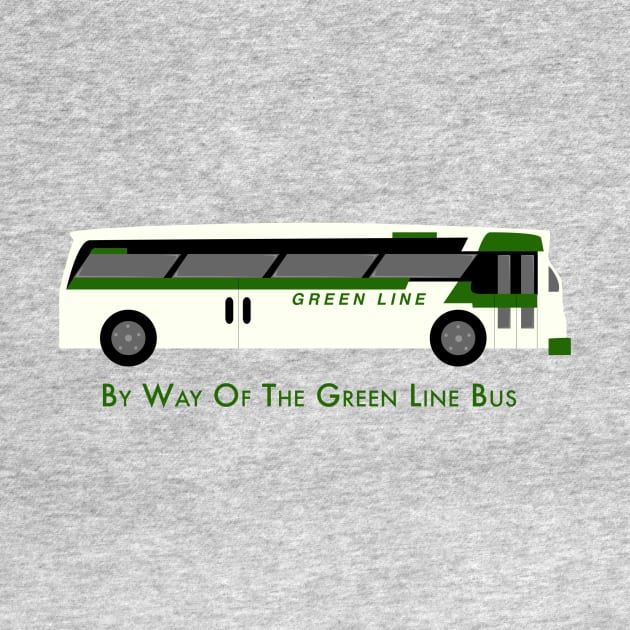 By Way of the Green Line Bus by sadsquatch